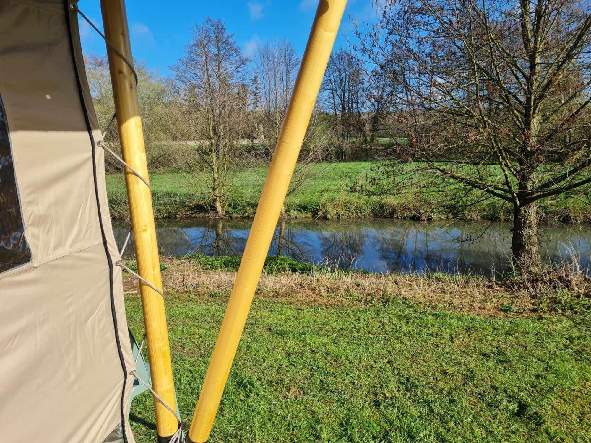 Camping De La Touche Ligueil Extérieur photo