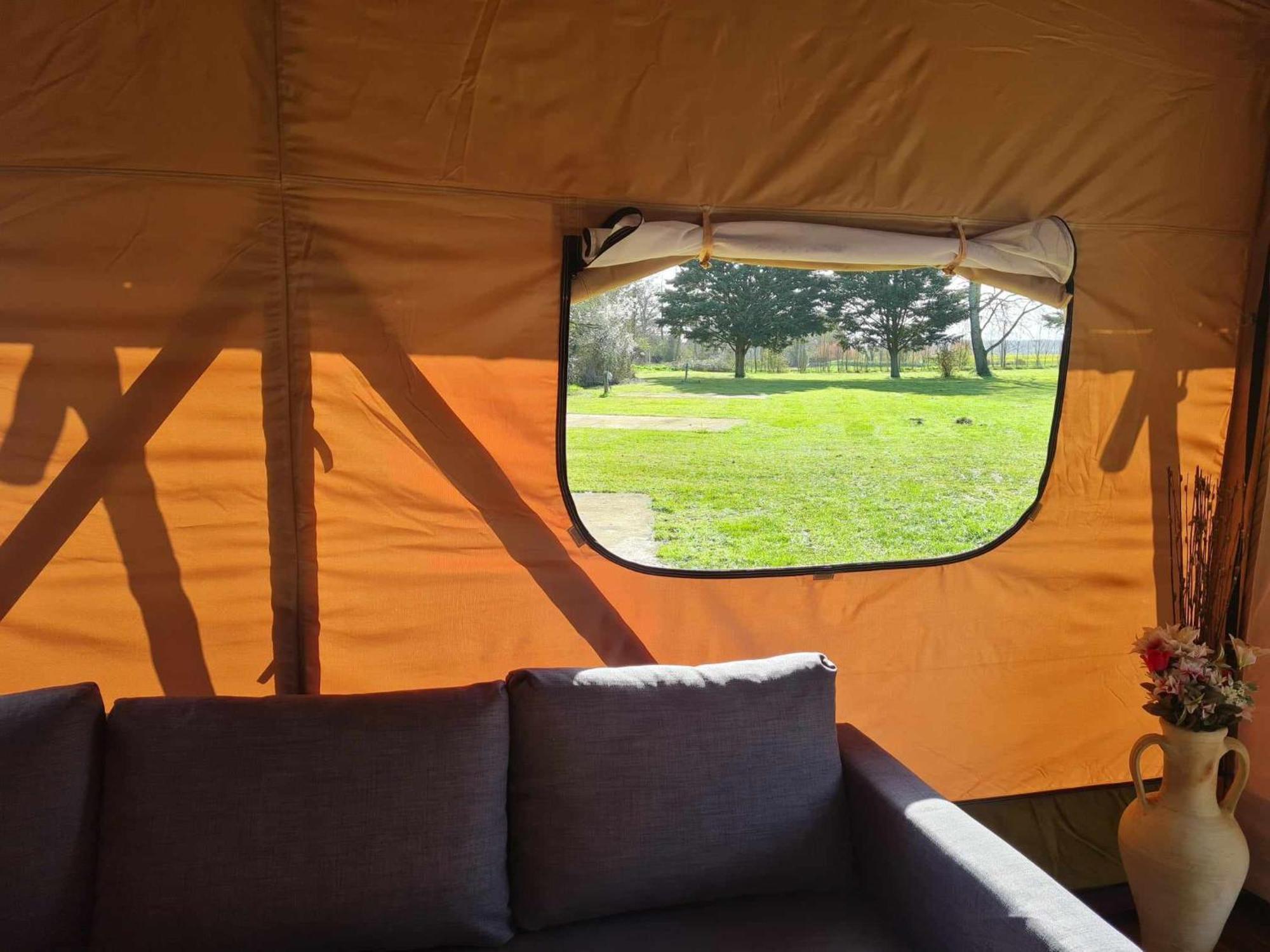 Camping De La Touche Ligueil Extérieur photo